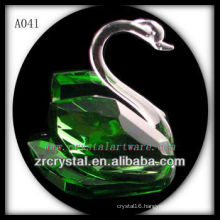 Nice Crystal Animal Figurine A041-green